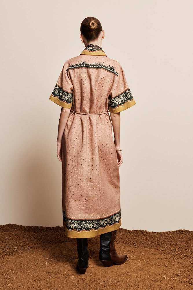 Darcey Shirtdress - Bandana Print