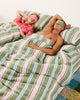 Cactus Stripe Linen Pillowcase Set by Kip & Co