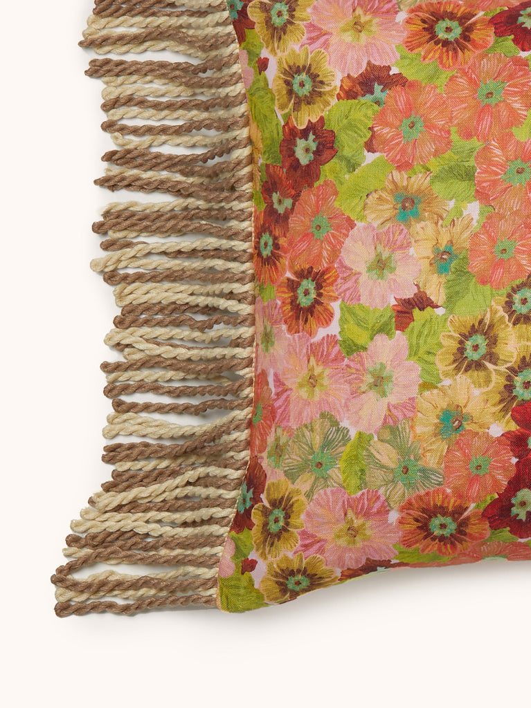 Primrose Sunset 60x40cm Cushion styled living room