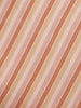 Garden Stripe Pink 50cm Cushion detail