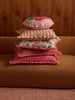 Prairie Pink 50cm Cushion styled