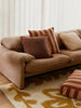 Grain Cream 50cm Cushion styled