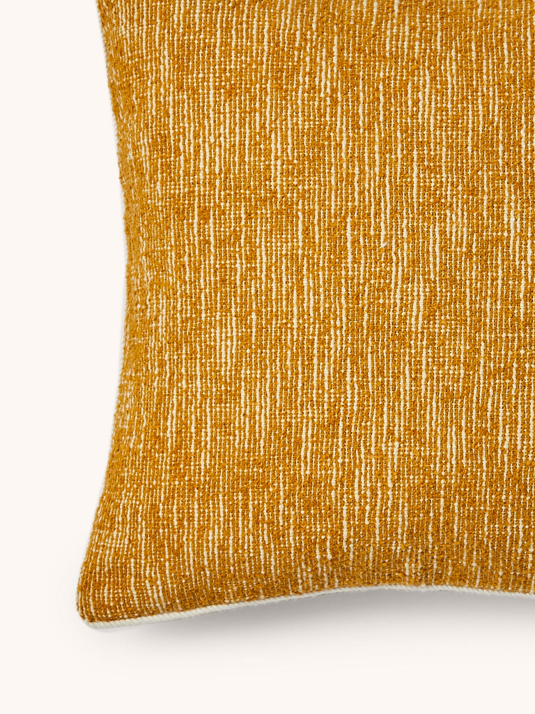 Gem Mustard 50cm Cushion detail
