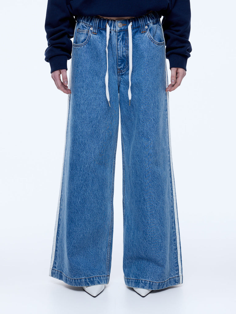 Sophie Wide Leg Jean - Light Indigo