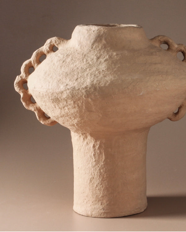 magda vase jumbled indigo love collectors handmade vessel ceramic design interiors australia styling