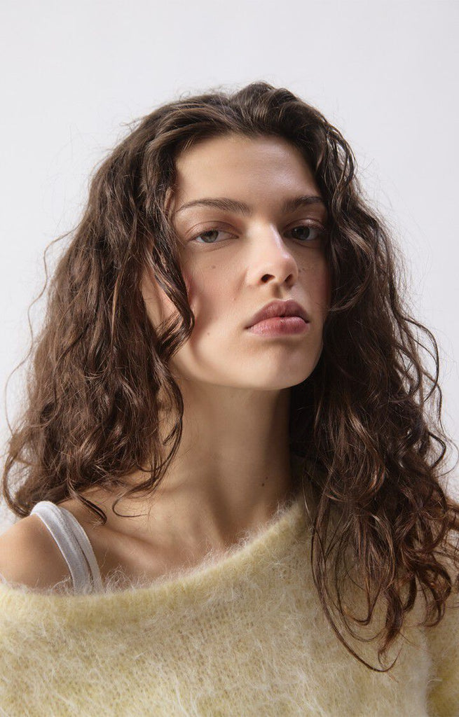 Model Jumbled Niby Sweater - Lemonade Melange– Jumbled