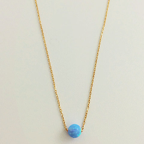 Opal Spot Necklace