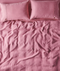 umbled kip and co peony linen quilt cover dusty pink bedding australia