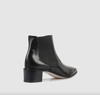 jumbled beau coops chelsea boots black leather pointed toe block heel ankle boot winter fashion australia jumbledonline