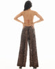 Fame Embellished Pants Chocolate