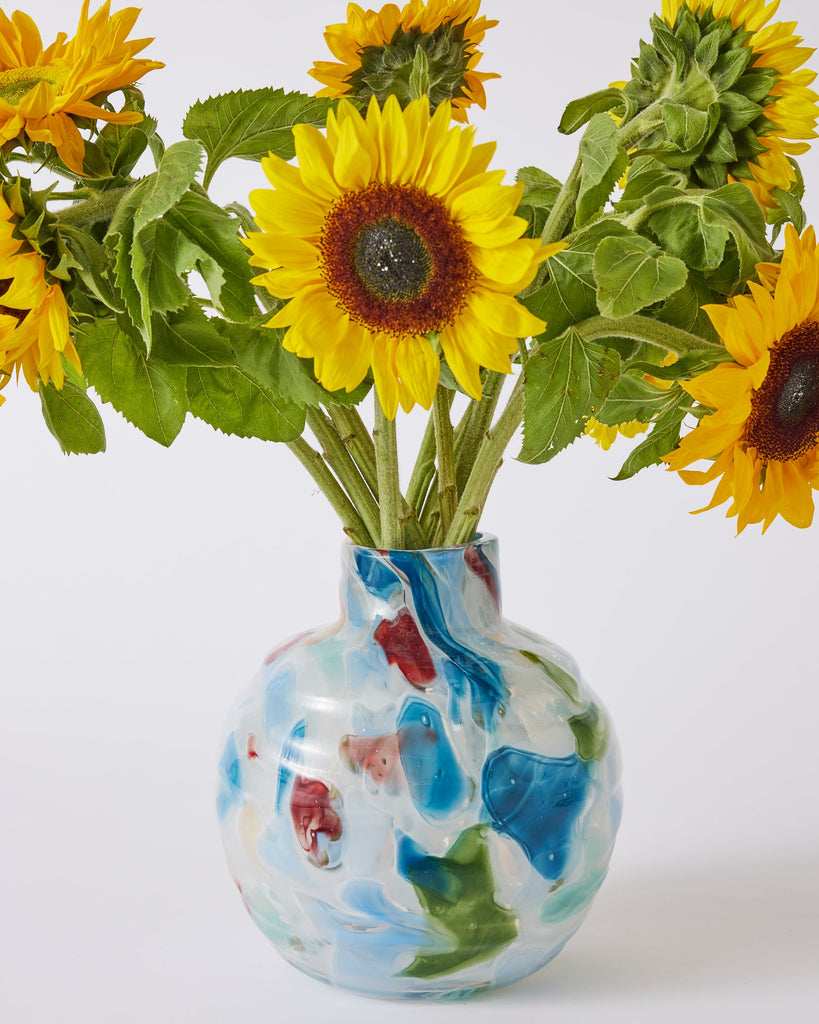 Swirl Portofino Round Vase