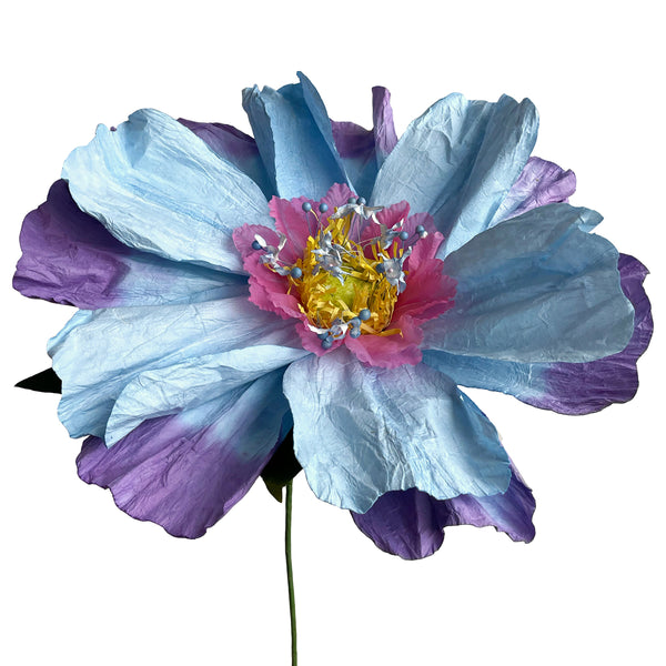 Paper Flower - Blue Dancing Flower XL