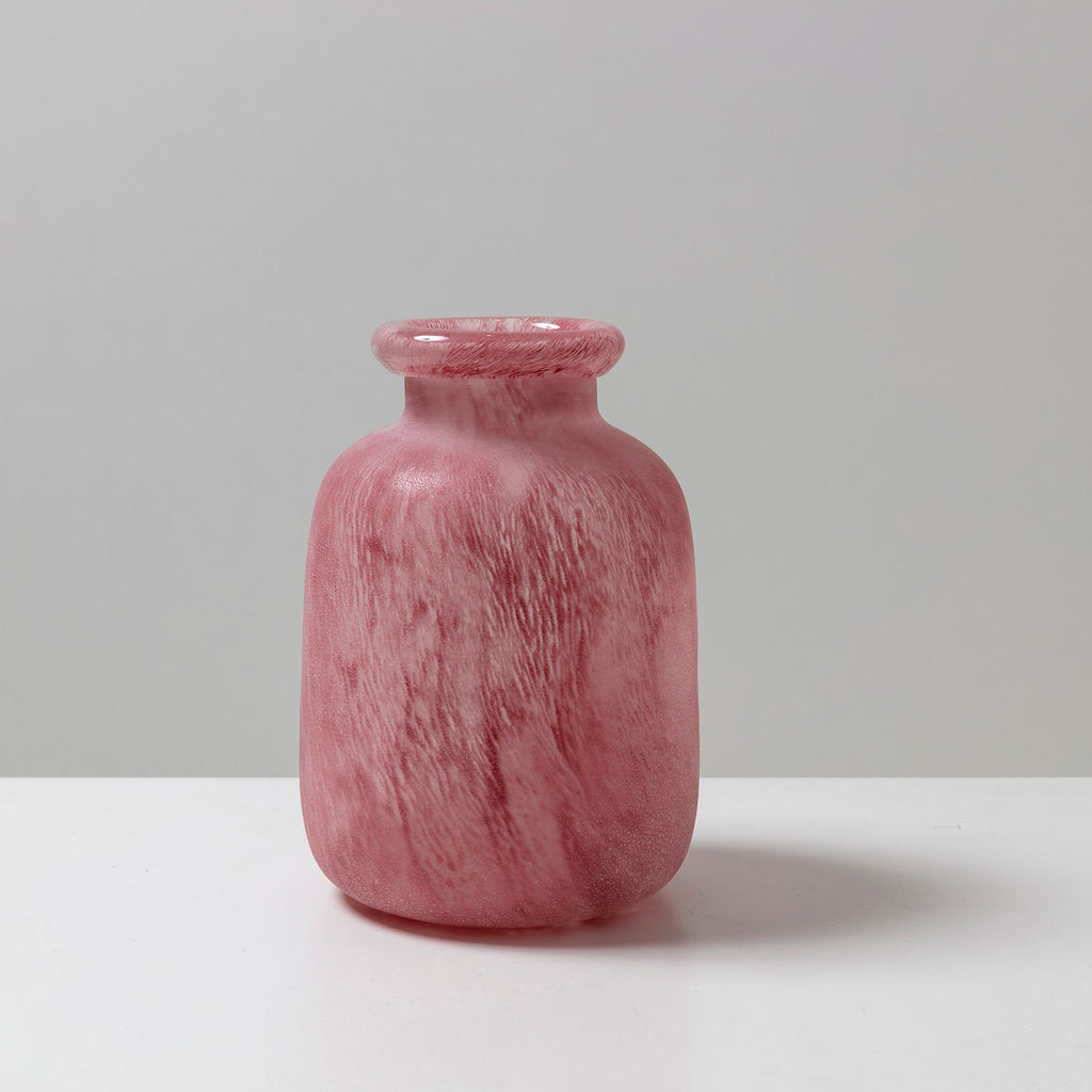 jumbled ben David KAS Byron vase are glass roses ombre matte sculpture vessel handmade Australia 