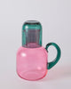 Isle Of Pink Carafe & Glass