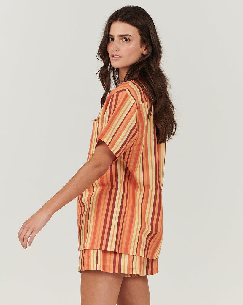 Lola Shirt - Beach Stripe