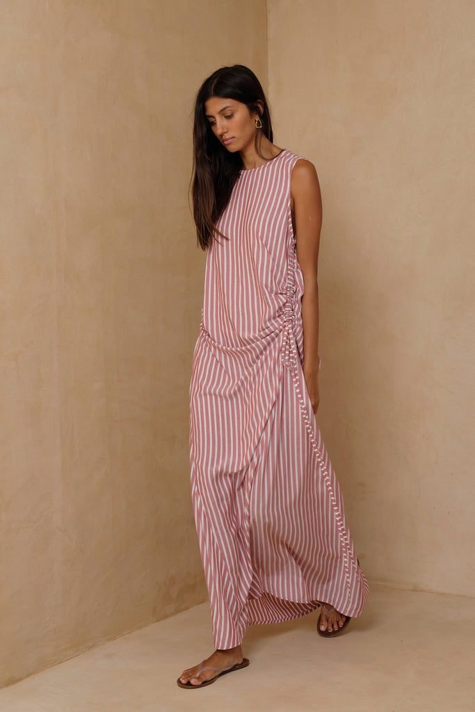 Dominica Dress - Amalfi Stripe