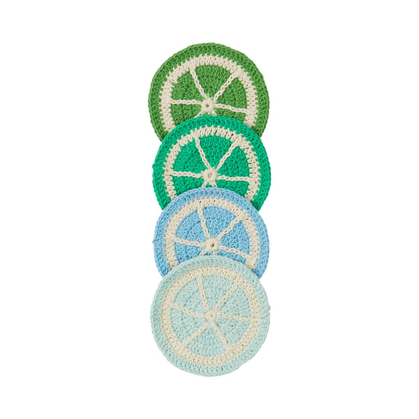 Fruitvale Crochet Coaster Set - Perilla