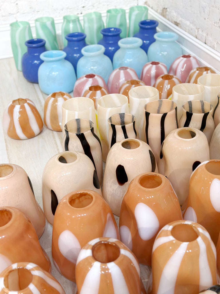 Spots Vase Large | Peach