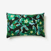 jumbled bonnie and Neil green cosmos pillowcase set pillows bedding linen flowers floral black green blue australian made designed jumbledonline