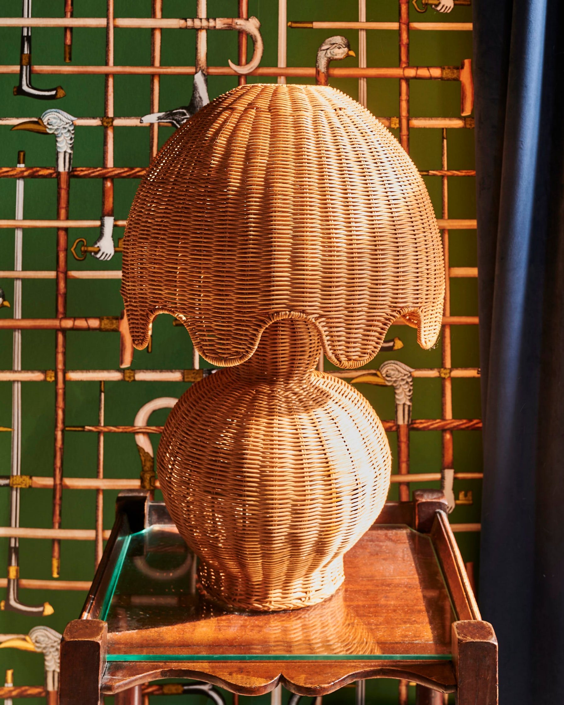 Genie Rattan Lamp– Jumbled