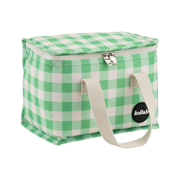 jumbled kollab lunch box insulated work school picnic snack esky green check australia jumbledonline