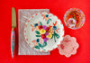 jumbled and Robert Gordon ceramic side plate hand painted daisy design Australian made dinnerware 