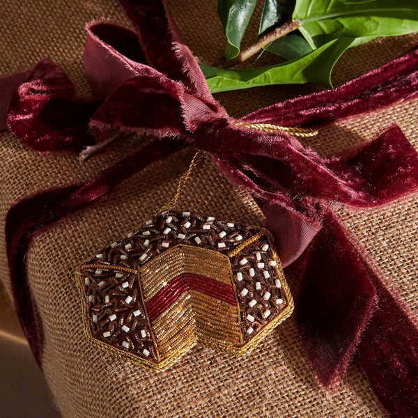 jumbled sequin ornament decoration Christmas xmas tree gift tag festive table setting present stocking filler australia fun jumbledonline luxe place setting sparkle