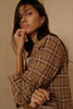 Odilla Jacket - Sand Plaid