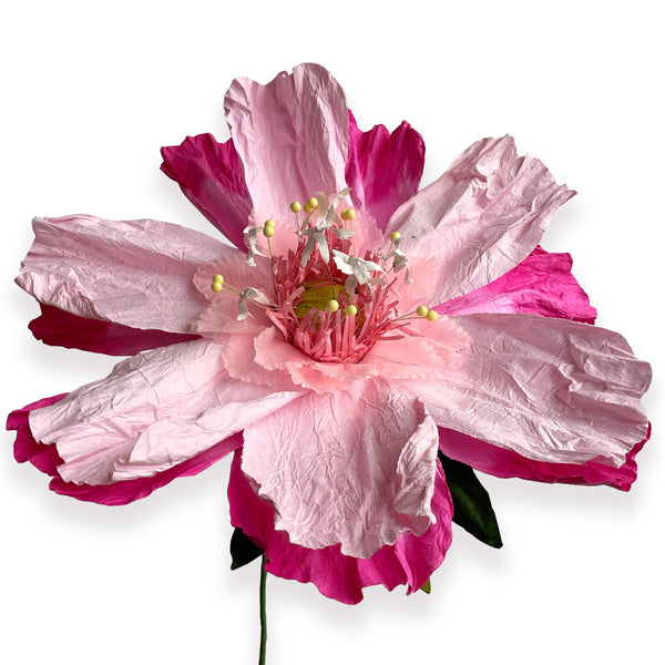 Paper Flower - Magenta Pink Dancing Flower XL