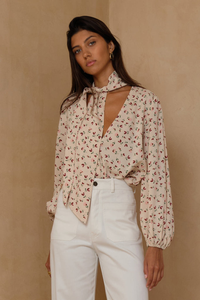 Chamonix Top - Prairie Floral