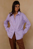 Vennie Shirt - Purple Stripe
