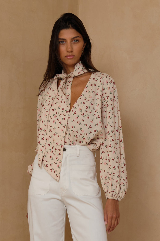 Chamonix Top - Prairie Floral