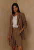 Odilla Jacket - Sand Plaid