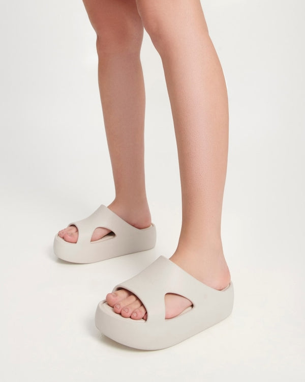 Melissa Free Cut Out Platform - Beige