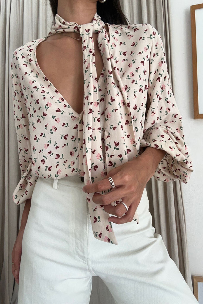 Molly Cotton Pants - Ivory