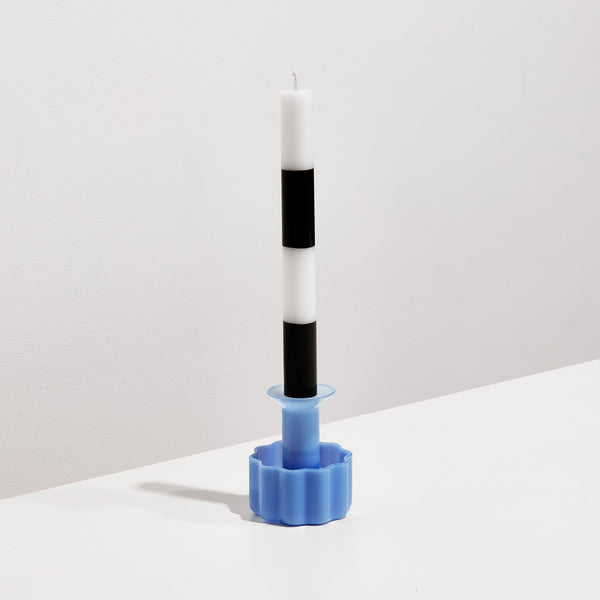 Wave Candle Holder - Blue