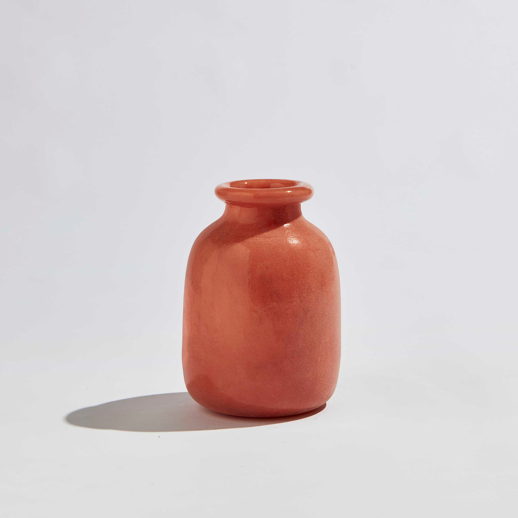 jumbled ben David KAS Byron vase clay hand made glass sculpture design australia