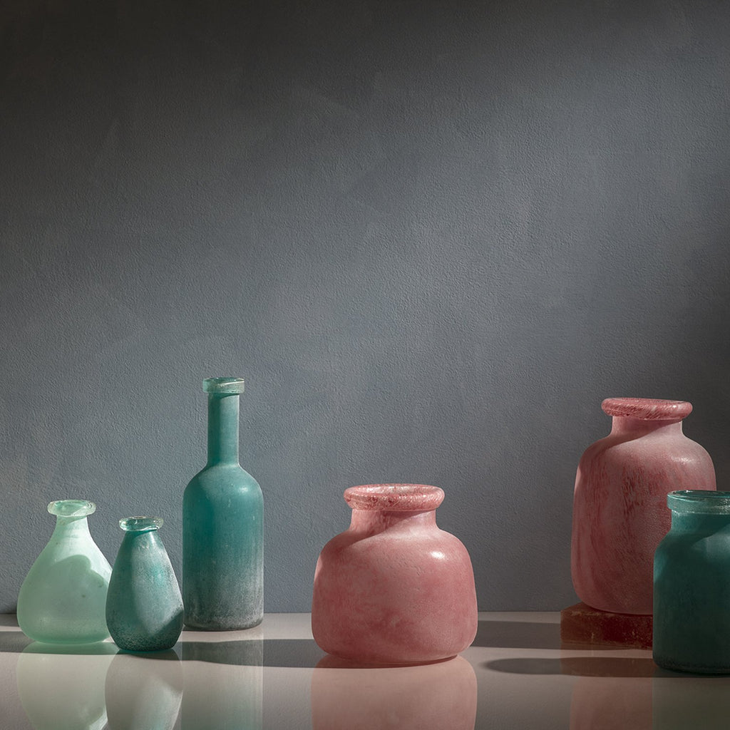 jumbled ben David KAS Byron vase are glass roses ombre matte sculpture vessel handmade Australia