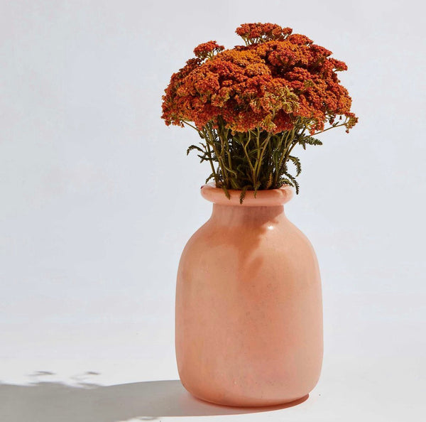 jumbled ben David Byron vase handmade glass matte design texture vase natural australia