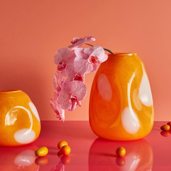 Spots Vase Large | Mango