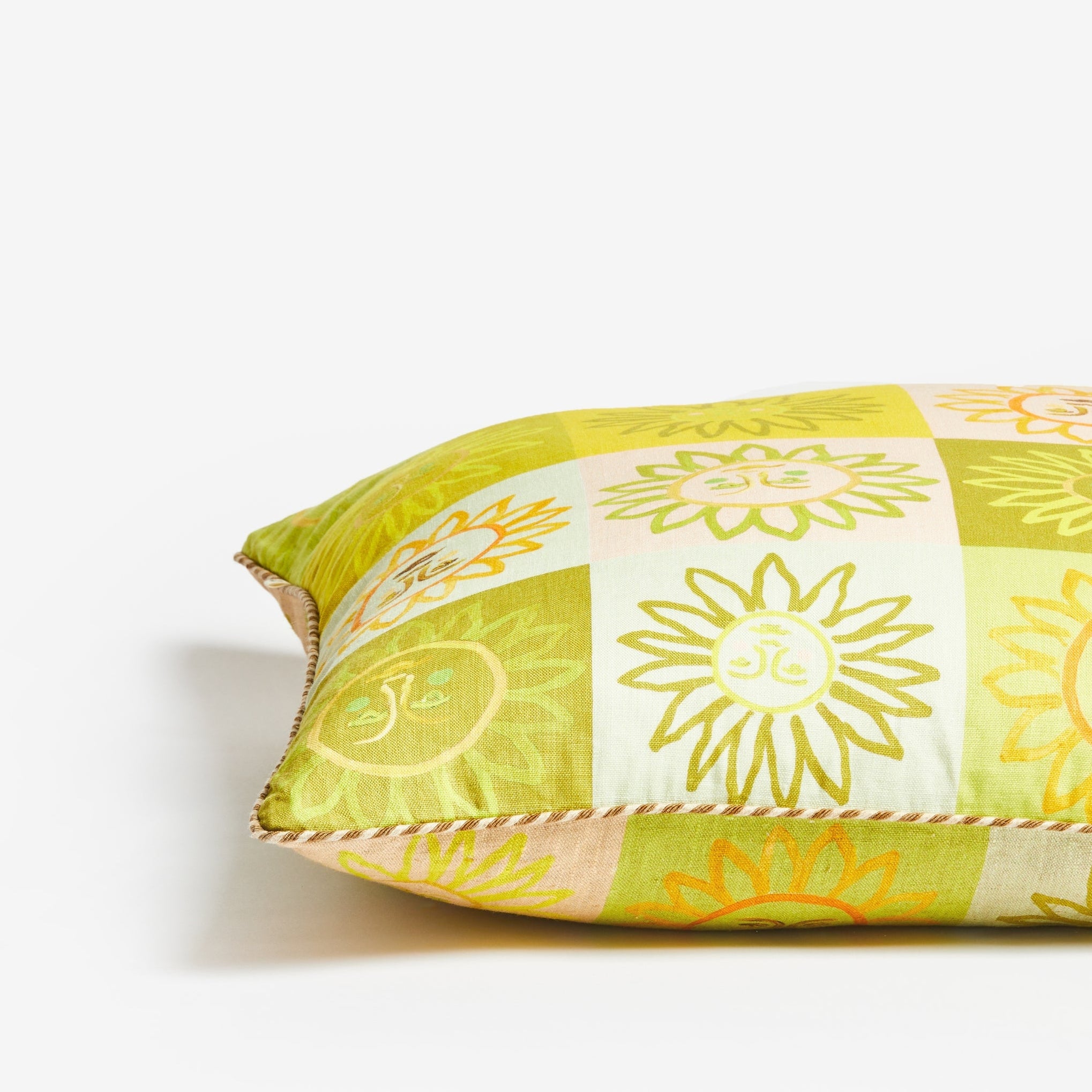 Sunrise Linen Cushion Jumbled