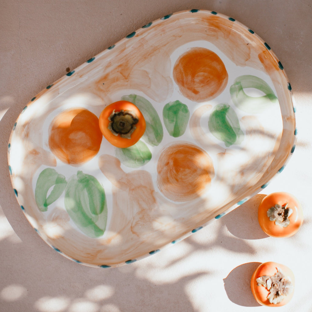 Oranges Oval Platter