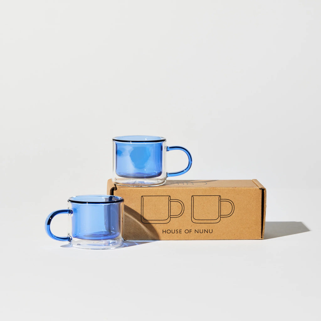 Shorty Espresso Cup Set - Blue