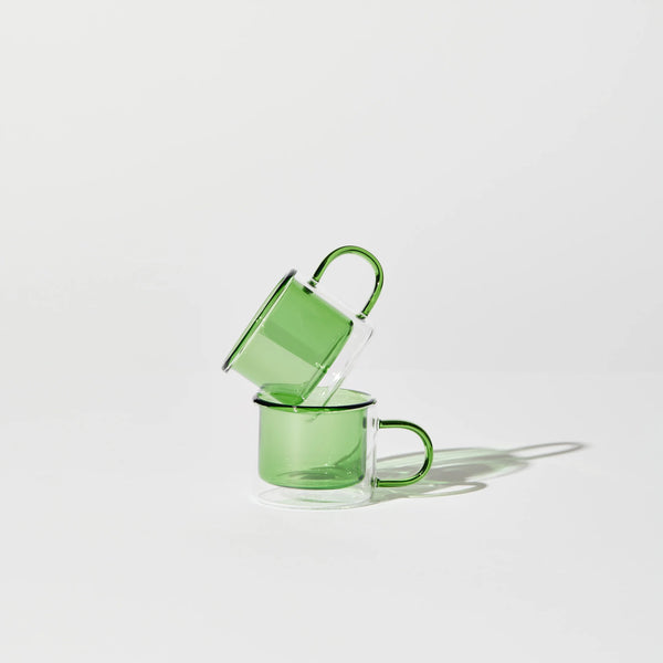 Shorty Espresso Cup Set - Green