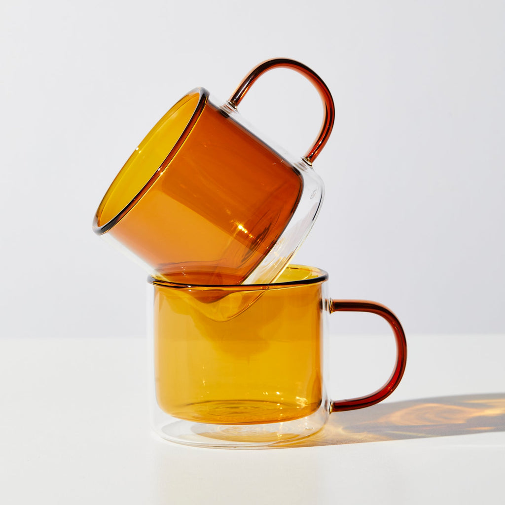 Double Trouble Cup Set - Amber