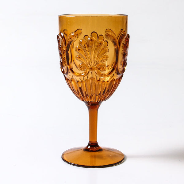Flemington Acrylic Wine Glass - Amber